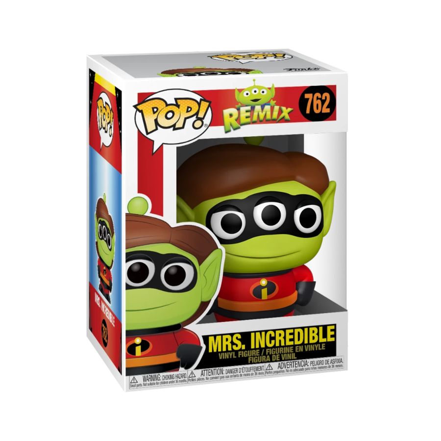 Mrs. Incredible #762 Pixar Remix Pop! Vinyl