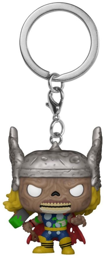 Marvel Zombies - Thor Pop! Keychain