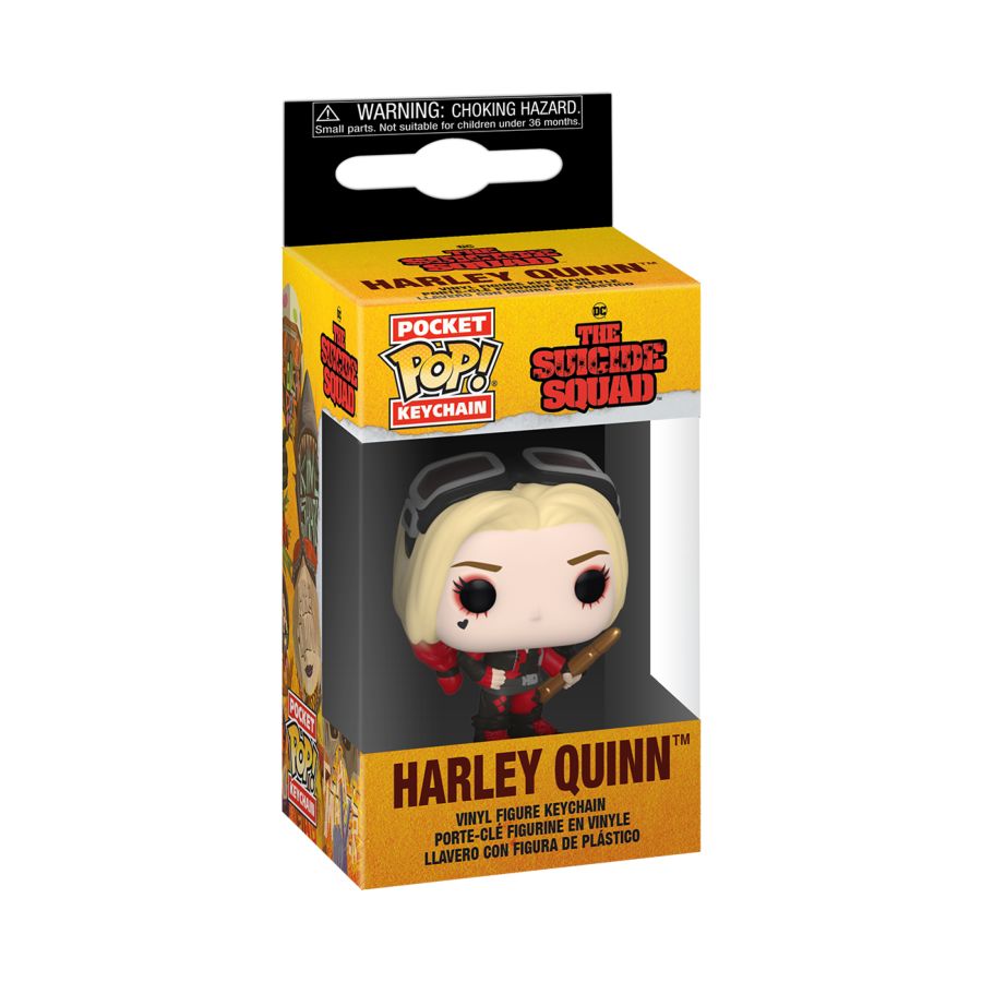 The Suicide Squad - Harley Bodysuit Pop! Keychain