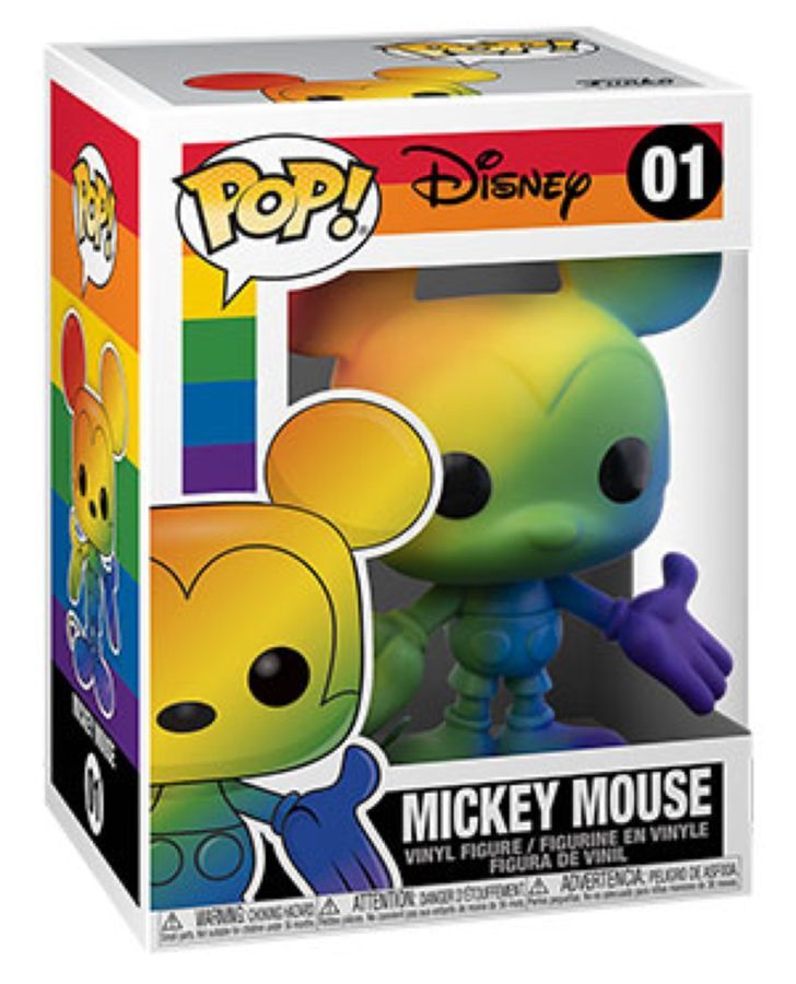Mickey Mouse #01 (Rainbow) Disney Pop! Vinyl