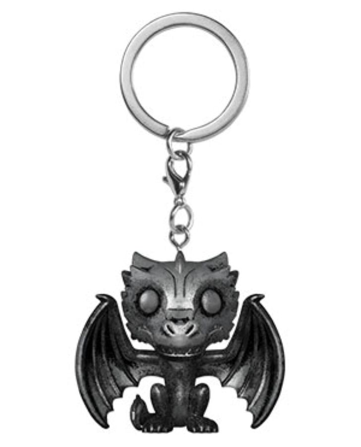 A Game of Thrones - Drogon (Iron) Pocket Pop! Keychain