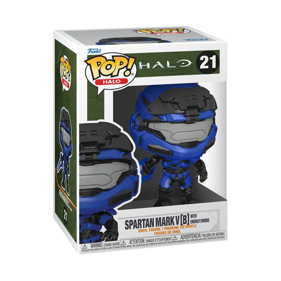 Spartan Mark V[B] With Energy Sword #21 Halo Pop! Vinyl