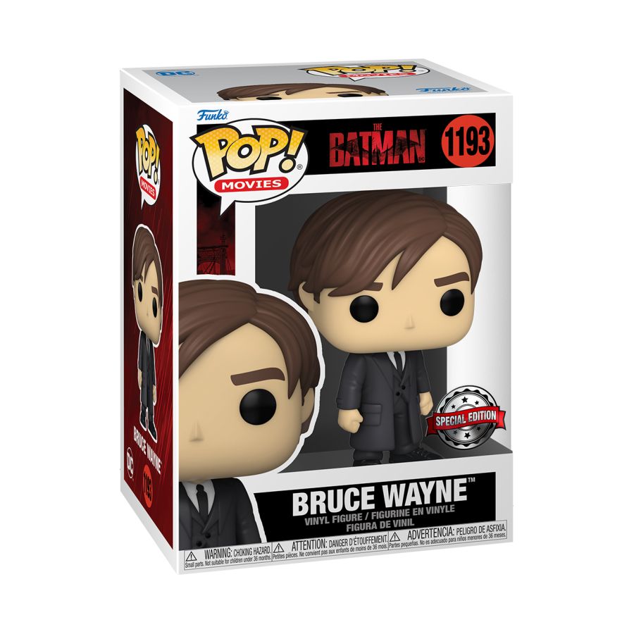 Bruce Wayne #1193 The Batman Pop! Vinyl