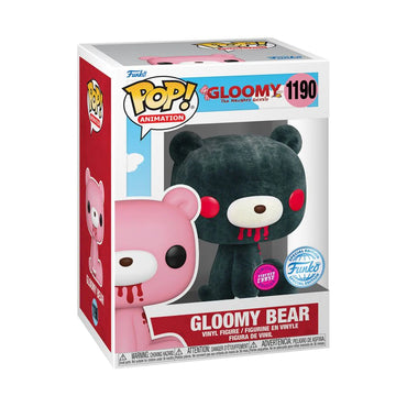 Gloomy Bear (Flocked Special Edition) #1190 Gloomy: The Naughty Grizzly Pop! Vinyl