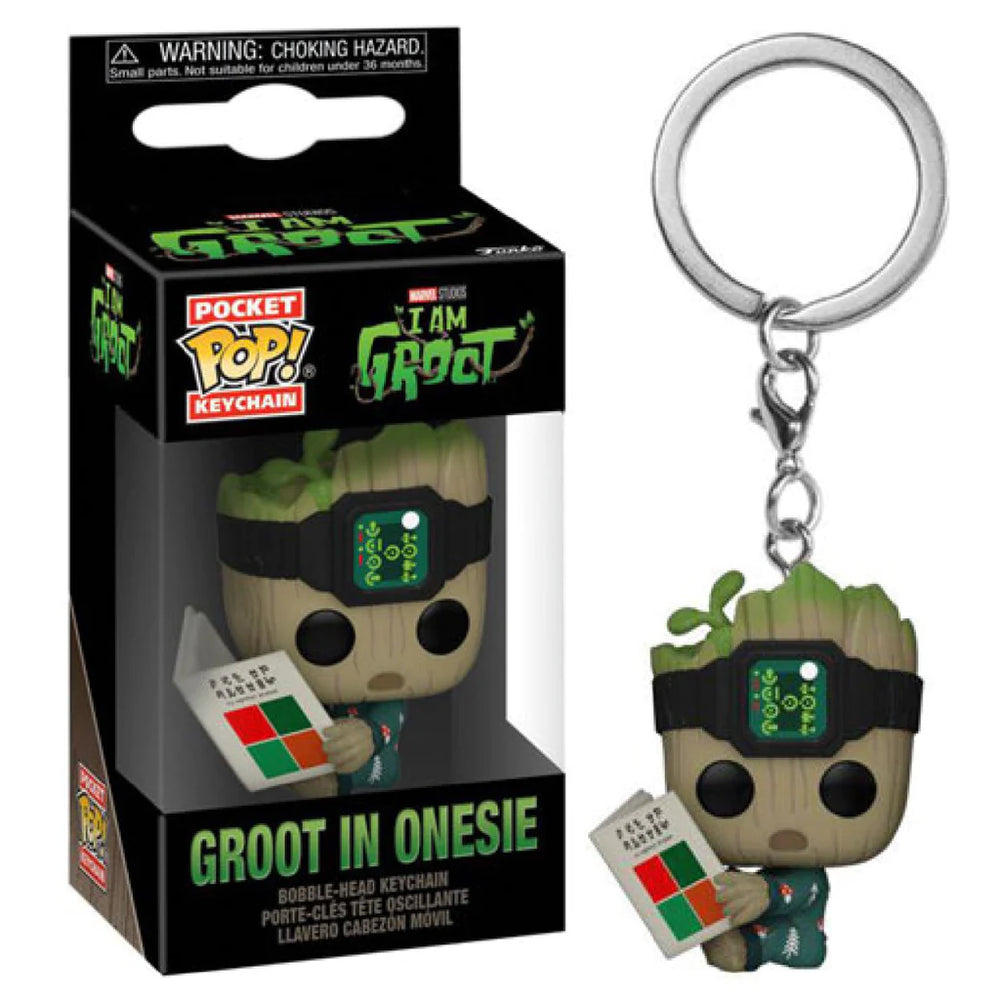 Groot in Onesie Pop! Vinyl Keychain