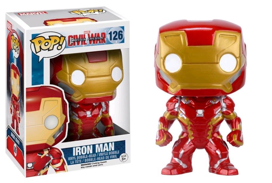 Iron Man #126 Captain America Civil War Funko Pop Vinyl!