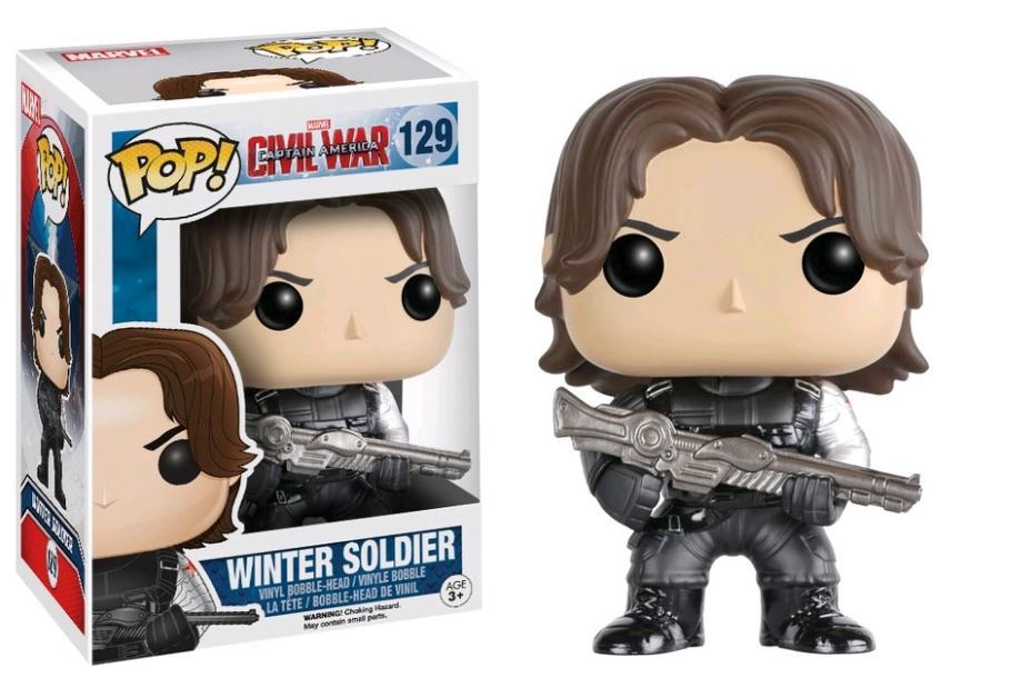 Winter Soldier #129 Captain America: Civil War Pop! Vinyl