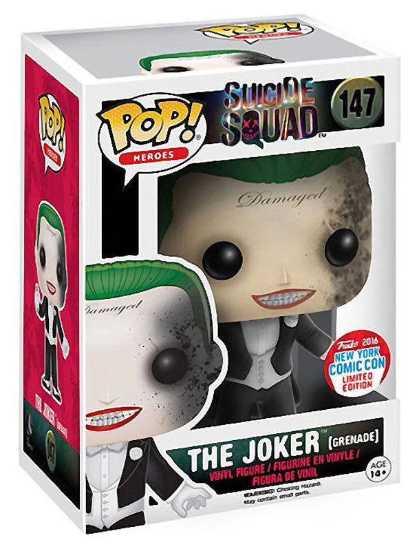 The Joker [Grenade] (2016 New York Comic Con) #147 Suicide Squad Pop! Vinyl