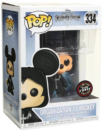 Organization 13 Mickey #334 Kingdom Hearts Pop! Vinyl - Chase