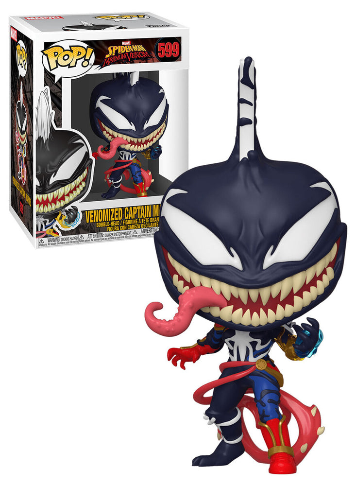 Venomized Captain Marvel #599 Marvel Spider-Man Maximum Venom Pop! Vinyl