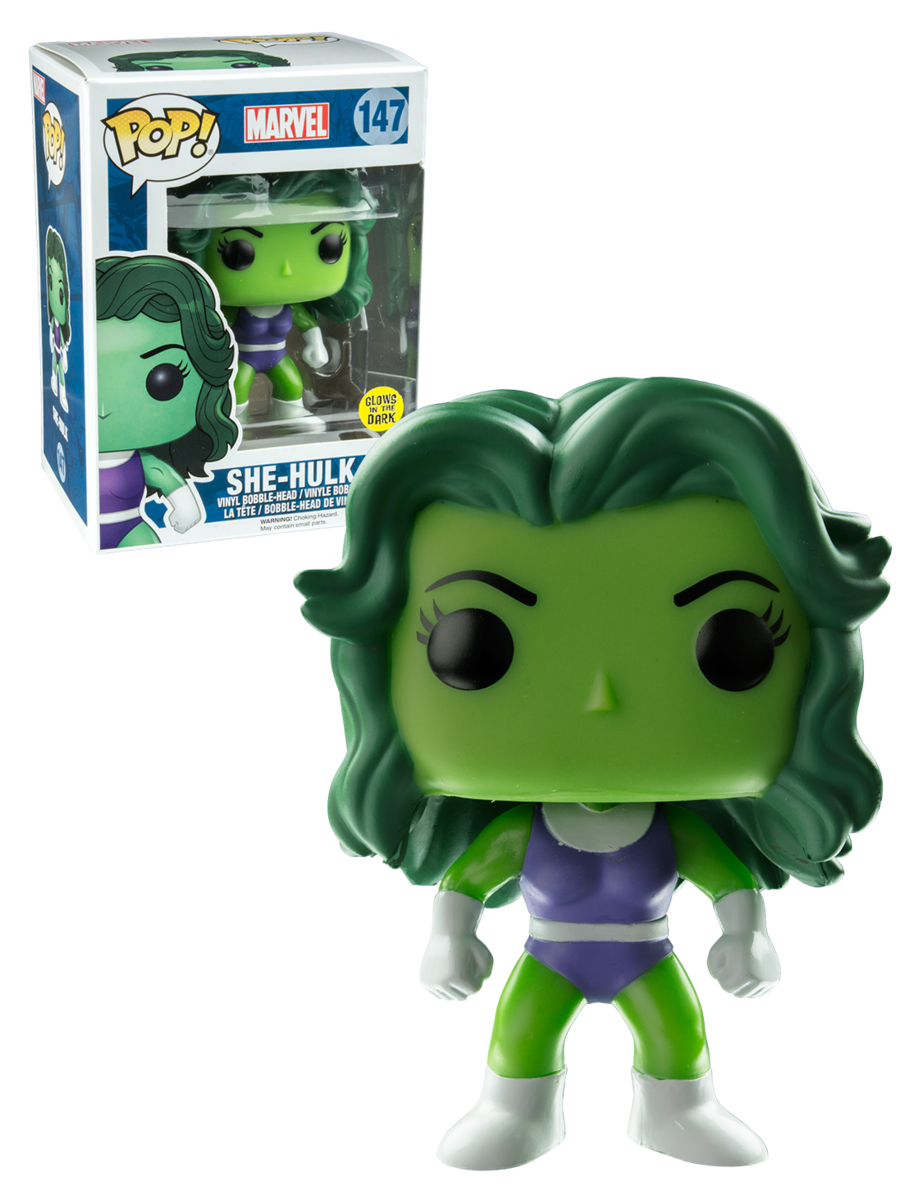 She-Hulk (Glow in the Dark) #147 Marvel Pop! Vinyl