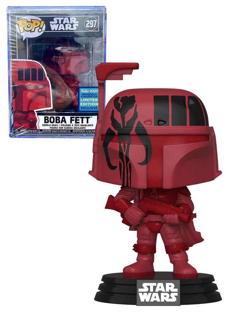 Boba Fett (Wondrous Convention) #297 Star Wars Pop! Vinyl