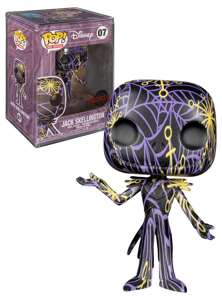 Jack Skellington (Black) #07 Disney Art Series Pop! Vinyl