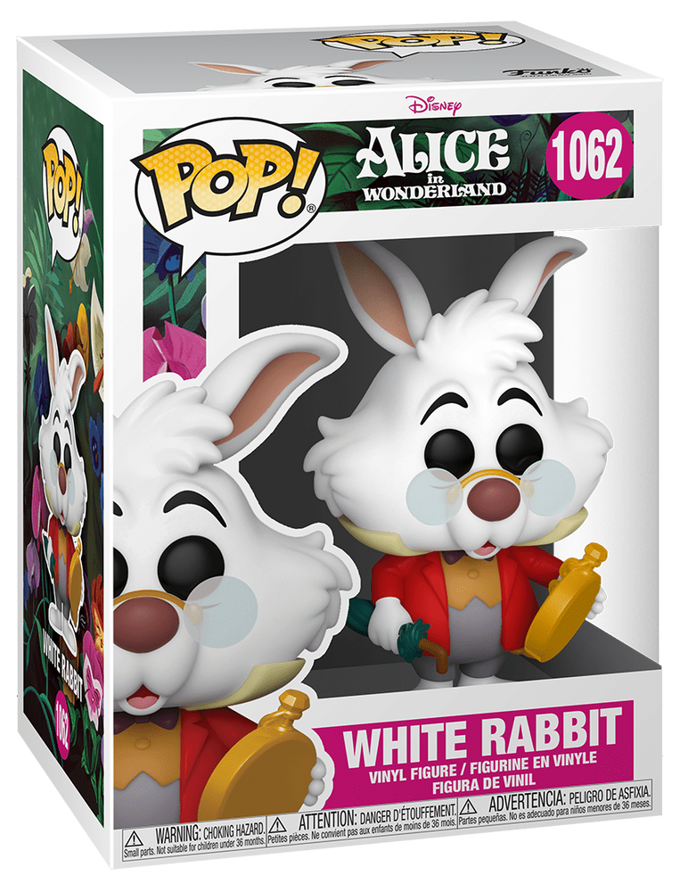 White Rabbit #1062 Alice in Wonderland Pop! Vinyl