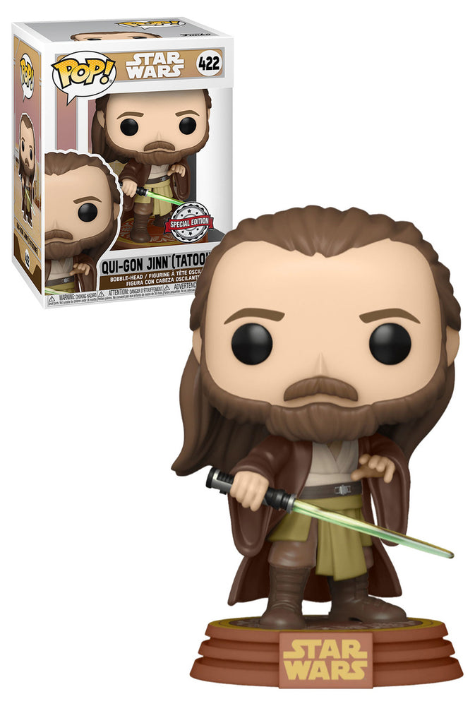 Qui-Gon Jinn (Tatooine) (Special Edition) #422 Star Wars Pop! Vinyl