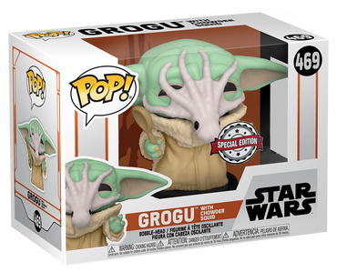 Grogu With Chowder Squid #469 Star Wars The Mandalorian Pop! Vinyl