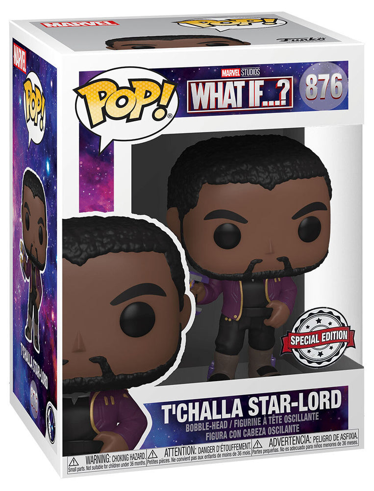 T'Challa Star Lord (Special Edition) #876 What If...? Pop! Vinyl