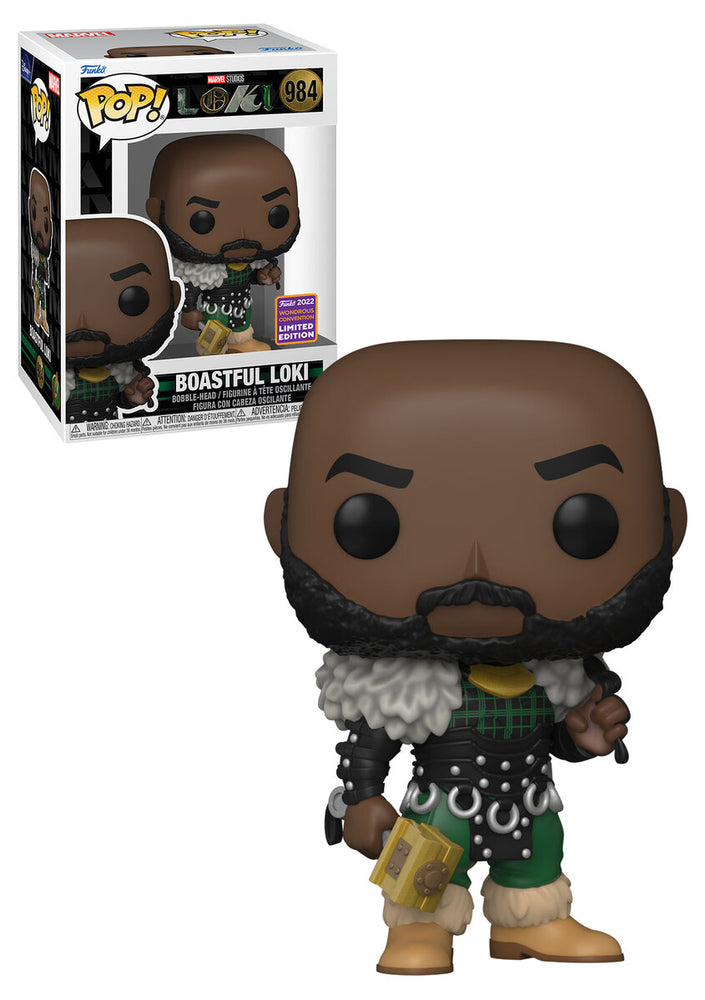 Boastful Loki (2022 Wondrous Convention) #984 Loki Pop! Vinyl