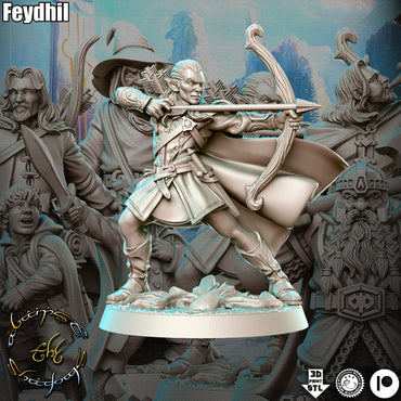 Feydhil - Against the Shadows - Green Wildling Miniatures