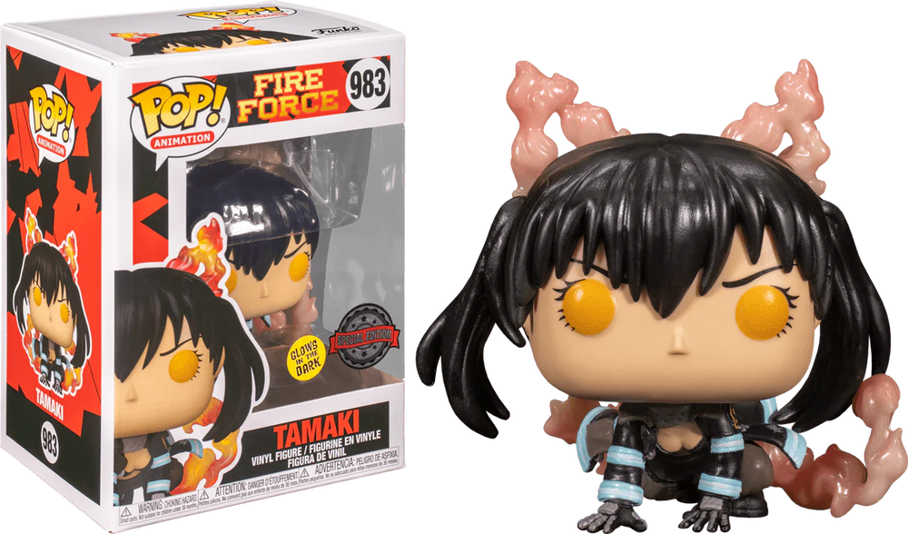 Tamaki (Special Edition) (Glow in the Dark) #983 Fire Force Pop! Vinyl