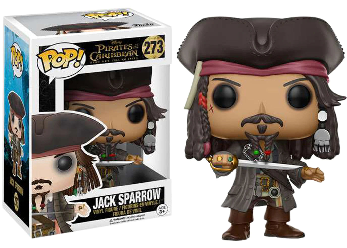 Jack Sparrow #273 Pirates of the Caribbean: Dead Men Tell No Tales Pop! Vinyl