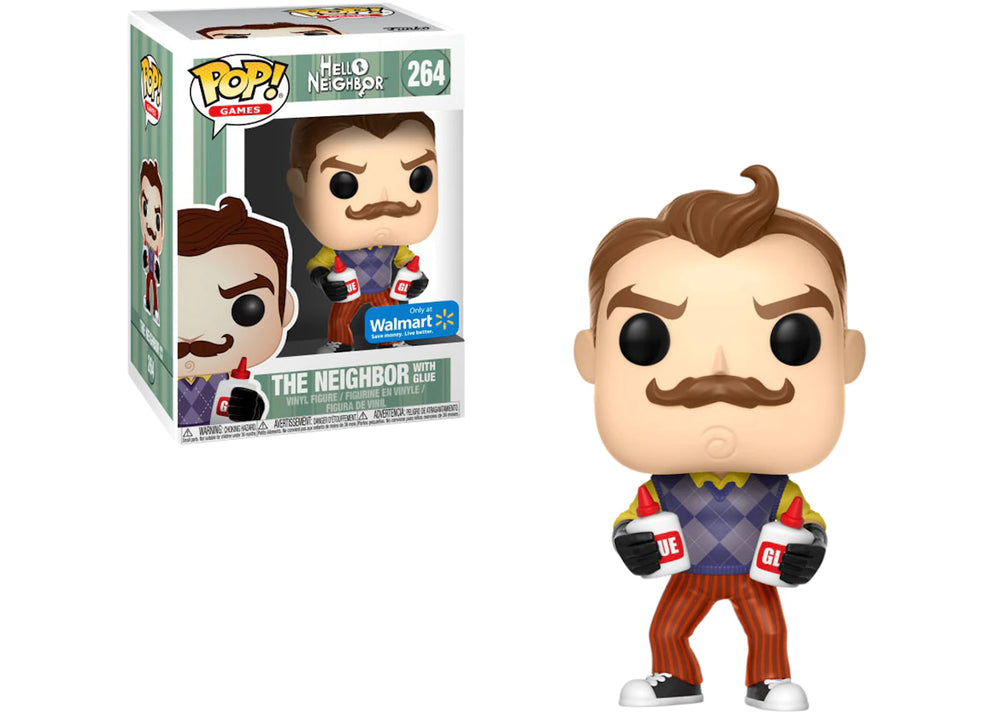 The Neighbor with Glue (Walmart) #264 Hello Neighbor Pop! Vinyl