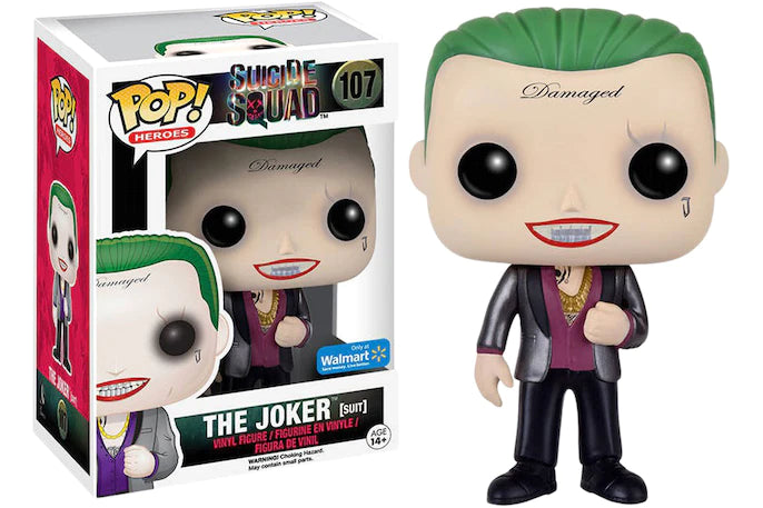 The Joker [Suit] (Walmart Exclusive) #107 Suicide Squad Pop! Vinyl