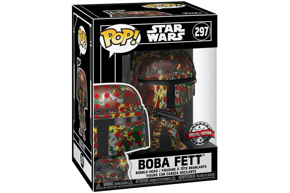 Boba Fett (Futura Special Edition) #297 Star Wars Pop! Vinyl
