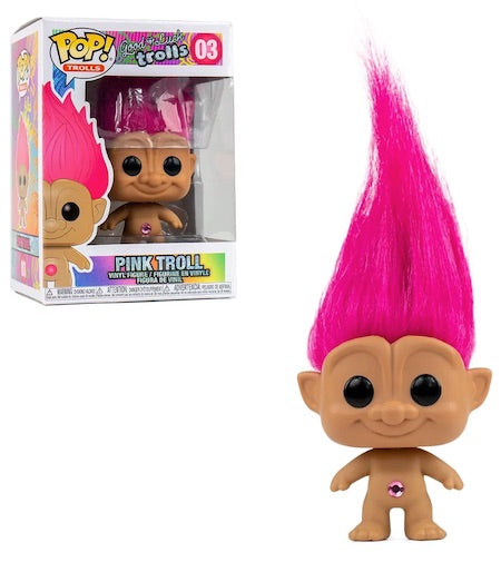 Pink Troll #03 Good Luck Trolls Pop! Vinyl