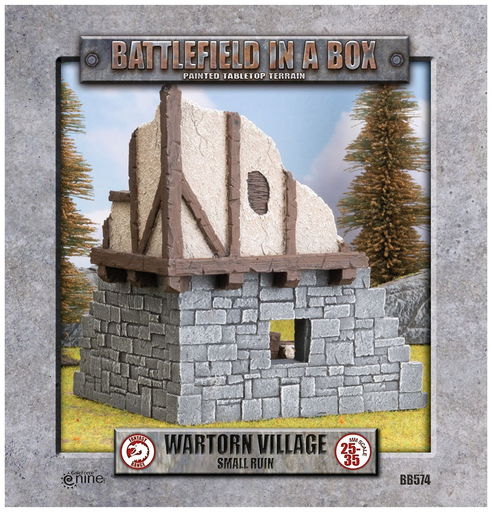 Battlefield in a Box: Wartorn Village - Small Ruin