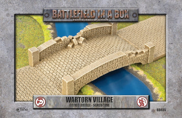 Wartorn Village: Ruined Bridge - Sandstone (x1)