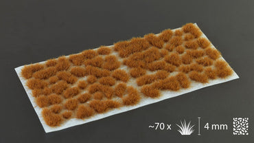 Gamers Grass - Tufts: Brown 4mm (Wild)