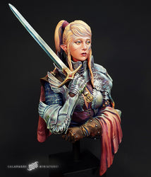 Alai 'The Templar's Atonement Bust by Galapagos Miniatures