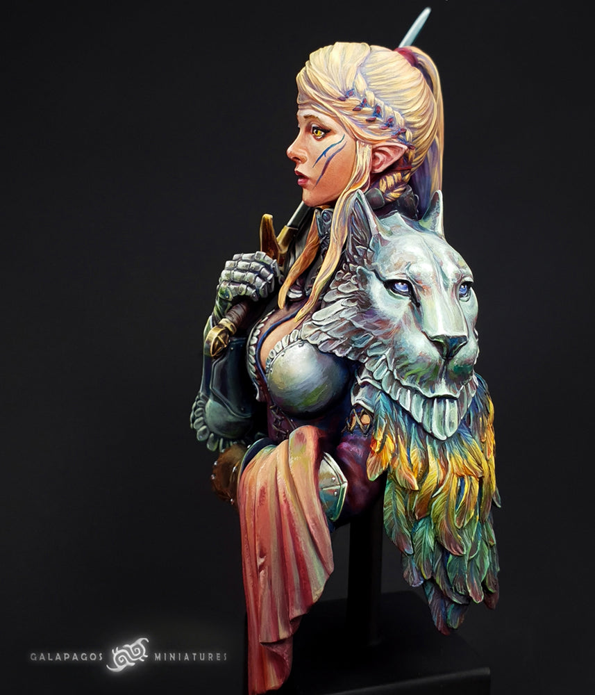 Alai 'The Templar's Atonement Bust by Galapagos Miniatures
