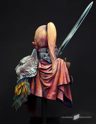 Alai 'The Templar's Atonement Bust by Galapagos Miniatures