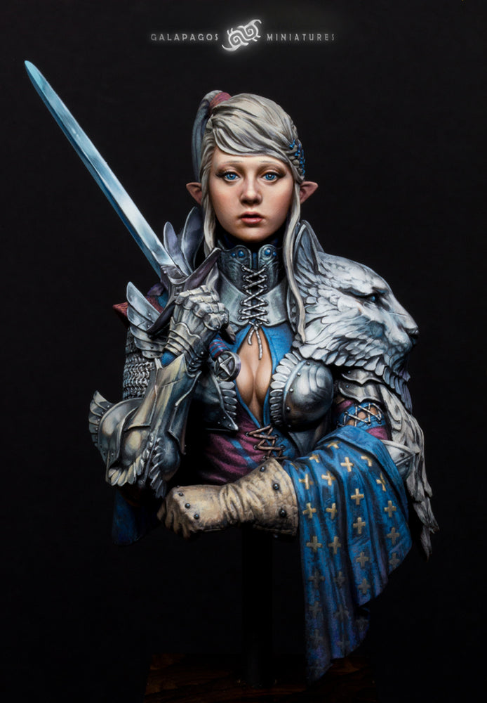 Alai 'The Templar's Atonement Bust by Galapagos Miniatures