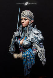 Alai 'The Templar's Atonement Bust by Galapagos Miniatures
