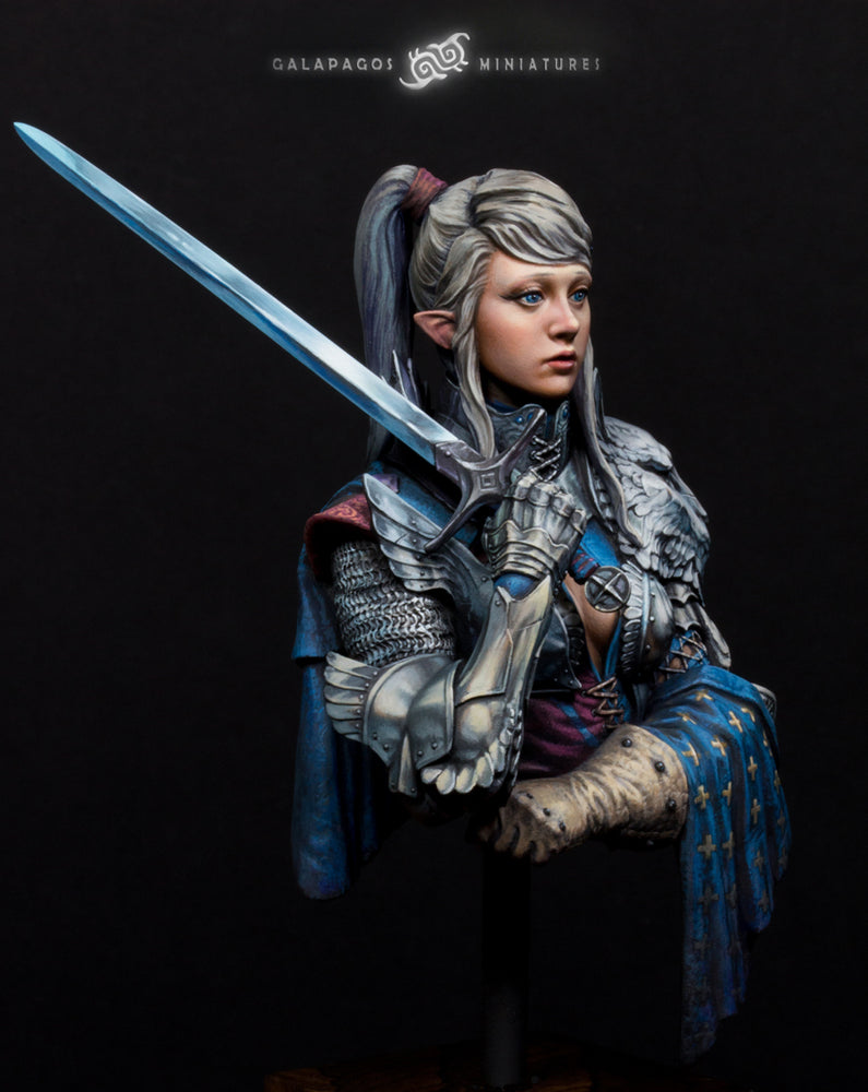 Alai 'The Templar's Atonement Bust by Galapagos Miniatures