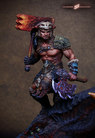 Grogoth -The 5th Owner of the 'Stone Hammer' by Galapagos Miniatures