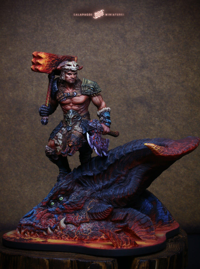 Grogoth -The 5th Owner of the 'Stone Hammer' by Galapagos Miniatures