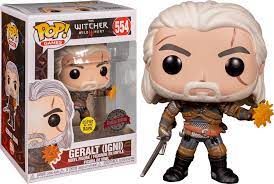 Geralt (Igni) Glow in the Dark #554 The Witcher 3 Wild Hunt Pop! Vinyl