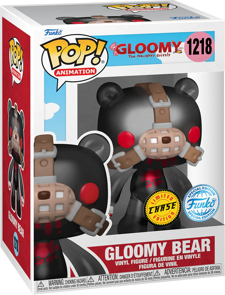 Gloomy Bear (Chase Edition) #1218 Gloomy The Naughty Grizzly Pop! Vinyl PRE-OWNED