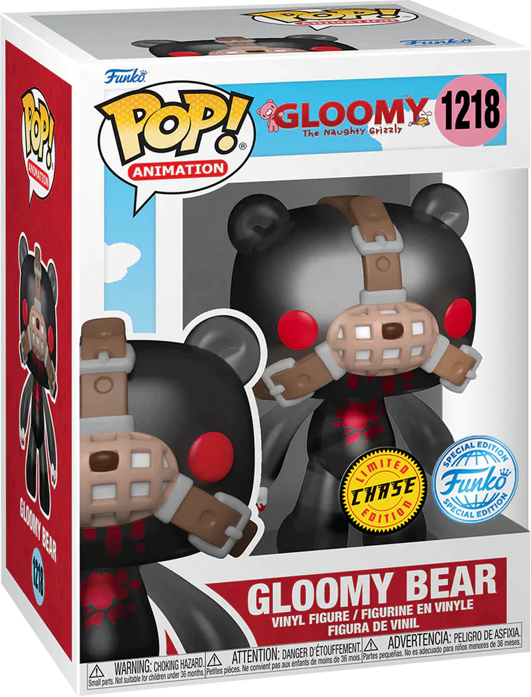 Gloomy Bear (Chase Edition) #1218 Gloomy The Naughty Grizzly Pop! Vinyl PRE-OWNED