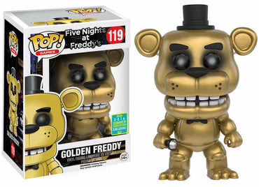 Golden Freddy (2016 Summer Convention) #119 Five Nights at Freddy's Pop! Vinyl