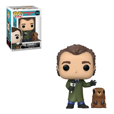 Phil Connors with Punxsutawney Phil #1045 Groundhog Day Pop! Vinyl