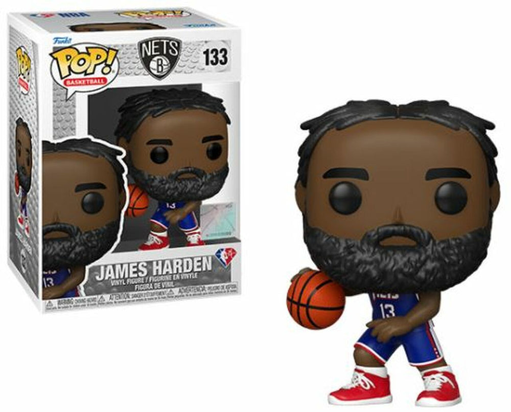 James Harden #133 Nets Basketball Pop! Vinyl