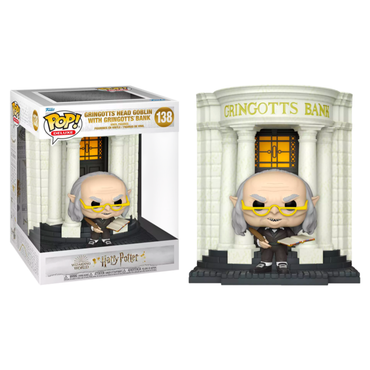 Gringotts Head Goblin with Gringott’s Wizarding Bank Special Edition #138 Harry Potter Pop! Vinyl