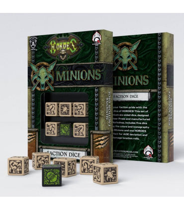 Q-Workshop Hordes Minions D6 Dice (6)
