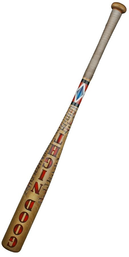Suicide Squad - Harley Quinn's "Good Night" Baseball Bat Replica