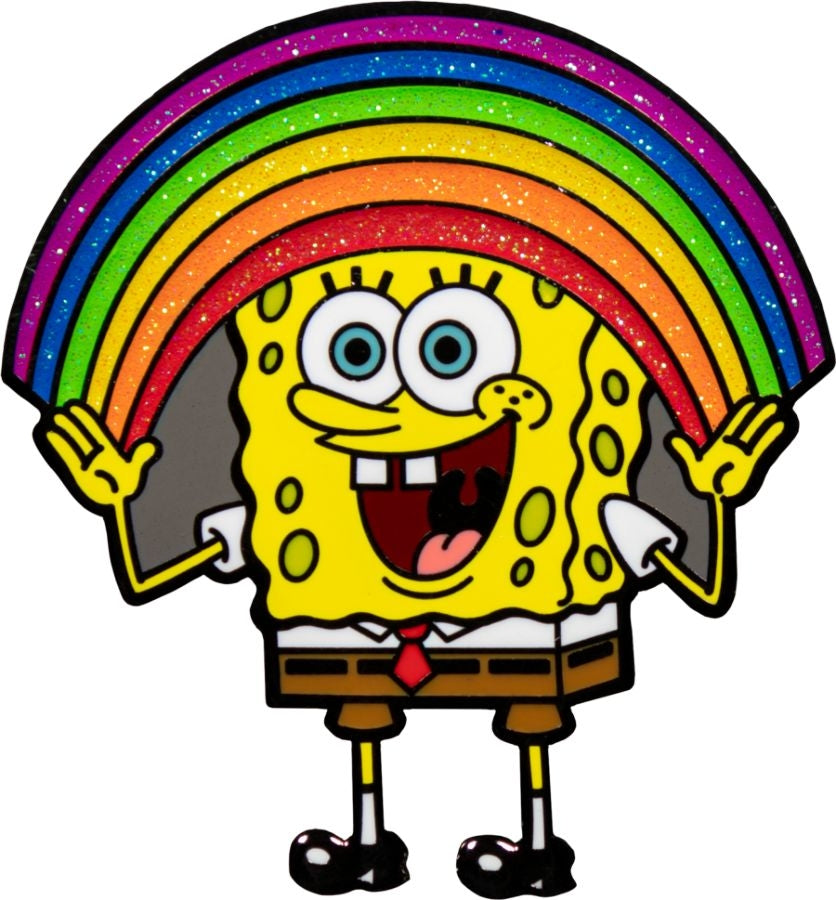 SpongeBob - SpongeBob Rainbow Glitter Enamel Pin
